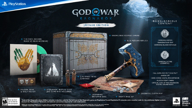 NEW God of War Ragnarök Collector’s & Jötnar Edition + PS5 SALE! in Sony Playstation 5 in Mississauga / Peel Region - Image 3