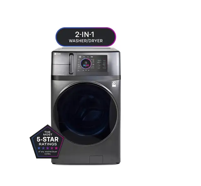GE All-in-One Washer Dryer 24" combo-white-WARRANTY-$1099-no tax in Washers & Dryers in City of Toronto - Image 3