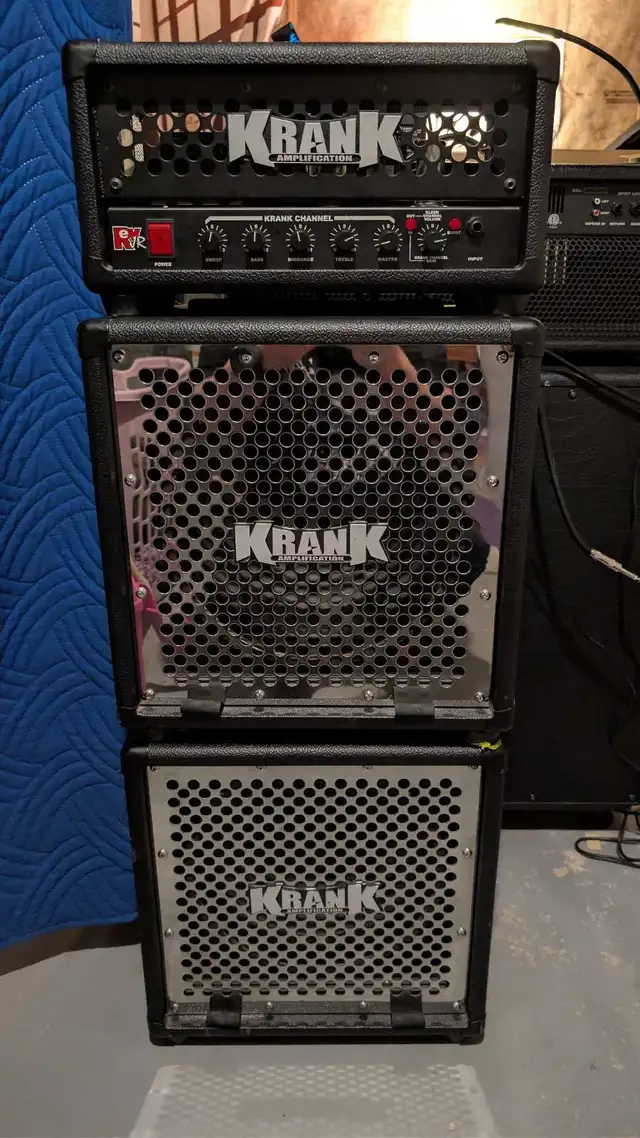 Krank Rev jr. With mini stack in Amps & Pedals in Kingston - Image 3