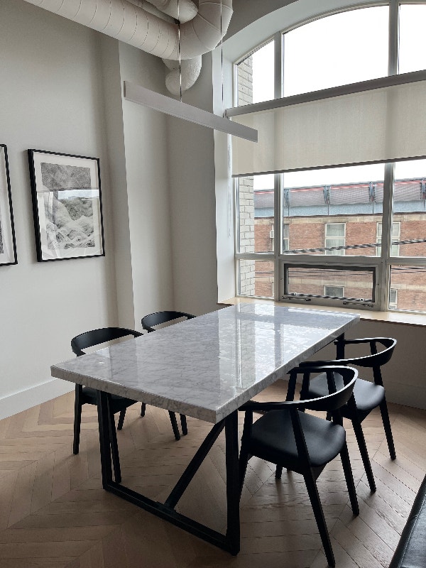 Restoration Hardware Torano Marble Dining Table Dining Tables & Sets