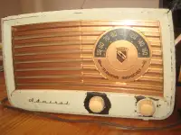 VINTAGE 1950'S ADMIRAL TABLETOP RADIO MODEL 6A23X FOR SALE