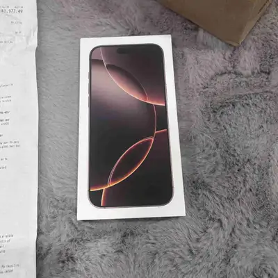 Iphone 16 pro max 256gb dessert titanium (Unlocked), View more