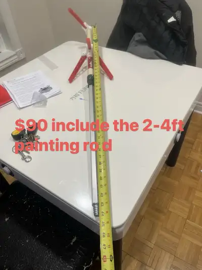 3D printed Garmin live scope ice fishing tri-pod pole ，price firm ，local serious buyer cash pick up...