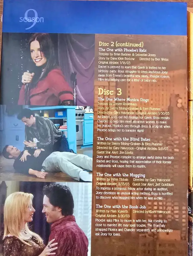 As Good As New Friends Complete Season 09 Dvd Set in CDs, DVDs & Blu-ray in West Island - Image 5