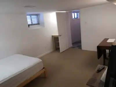 A very neat and clean basement available for a quiet and mature professional or graduate student. Hi...