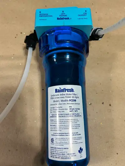 Water Filter - Under-sink mounted - NEW PRICE, View more