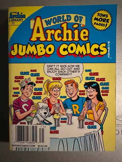 World of Archie jumbo comics #71 Betty Veronica, View more