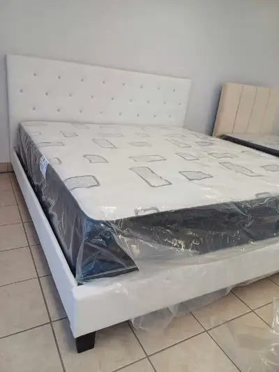 Moving out sale on new mattress and box! Free Delivery, View more