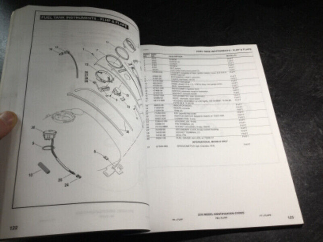 2010 Harley Davidson FLT Police Parts Manual Road King Electra in Non-fiction in Parksville / Qualicum Beach - Image 4