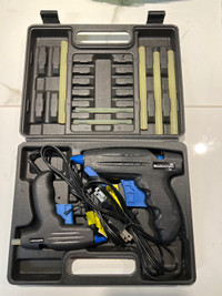 Two glue gun kit with case