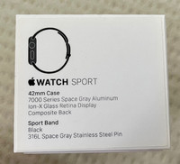 Apple Watch Sport with box