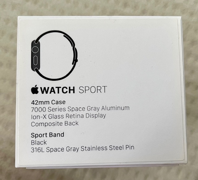 Apple Watch Sport with box in General Electronics in Markham / York Region