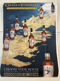 Game of thrones whiskey collection
