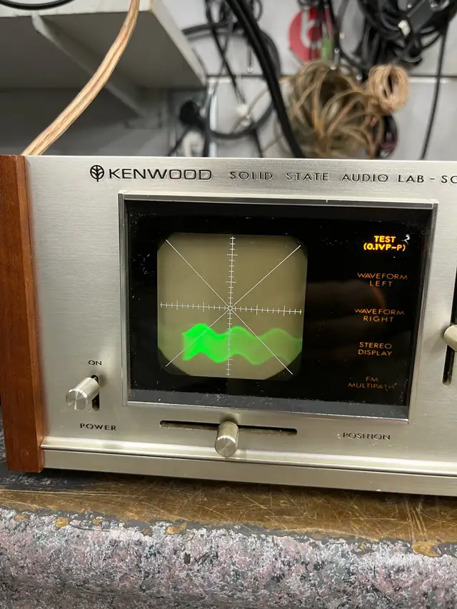 Kenwood KC-6060A Audio Scope in General Electronics in City of Toronto - Image 9