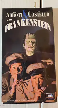 Abbott and Costello Meet Frankenstein VHS