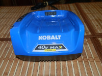 KOBALT 40V Max Litium Ion Power Equipment Battery Charger
