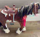 American girl doll horse. 