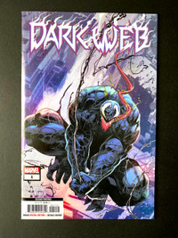 Dark Web # 1 - 2023 - Variant 2nd Print HIGH GRADE - Venom Cover
