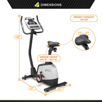 Exercise Bike - Magnetic -Super smooth and Quiet