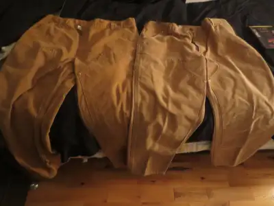 USA Carhartt Pants Men's 40x30 Canvas Workwear RN 14806 lot of 2, View more