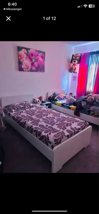 Beautiful Room available for sharing . Need a girl - Room has beautiful white Ikea Bed availble with...