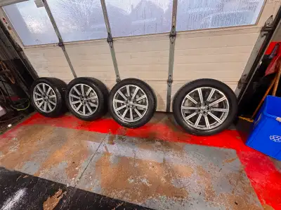 235/45/20 Audi rims & tires for sale Cell;6478359686
