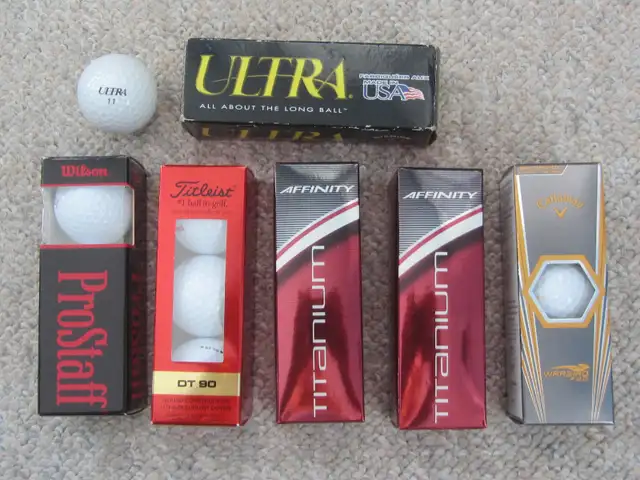 Assortment of New Golf Balls & Left-Handed Golf Glove in Golf in Kitchener / Waterloo - Image 5