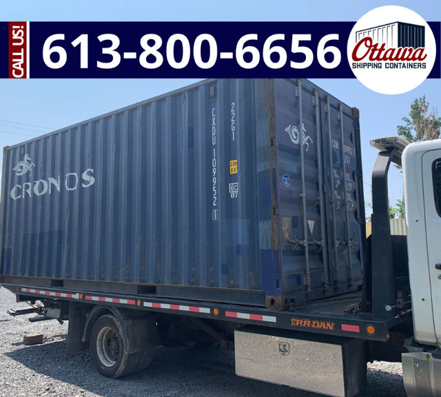 Used 20' Shipping container in OTTAWA AREA 613-800-6656 in Other Business & Industrial in Ottawa - Image 2