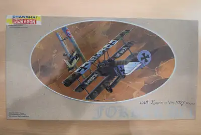 Fokker Dr.1 by Dragon  - 1:48 Scale  model airplane kit, View more
