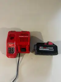 Milwaukee battery and charger 