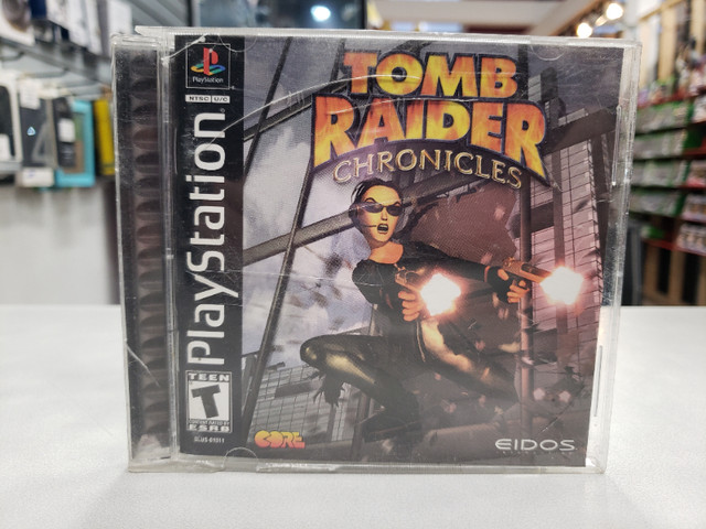 Tomb Raider Chronicles PS1 in Older Generation in Summerside