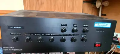 Bogen Power Amp Mixer, View more