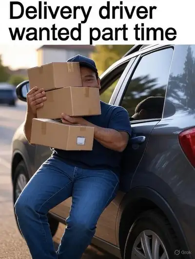 Part-Time Delivery Driver Needed – Own Car Required., View more