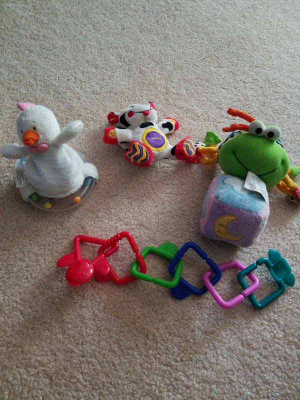 Baby rattles and teething rings in Toys in Bedford