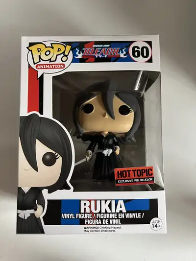 Funko Pop! Rukia #60 (Hot Topic Exclusive Pre-Release), View more