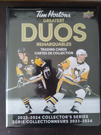2024 Tim Hortons Greatest Duos hockey cards - base set.