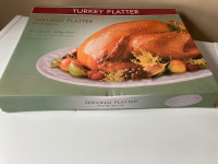 Turkey serving platter