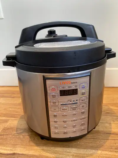 LIVINGbasics 6 Quart Electric Pressure Cooker, 18-in-1 Multi-Fun, View more