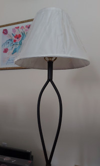 SOLD --New Floor Lamp  4'10" high