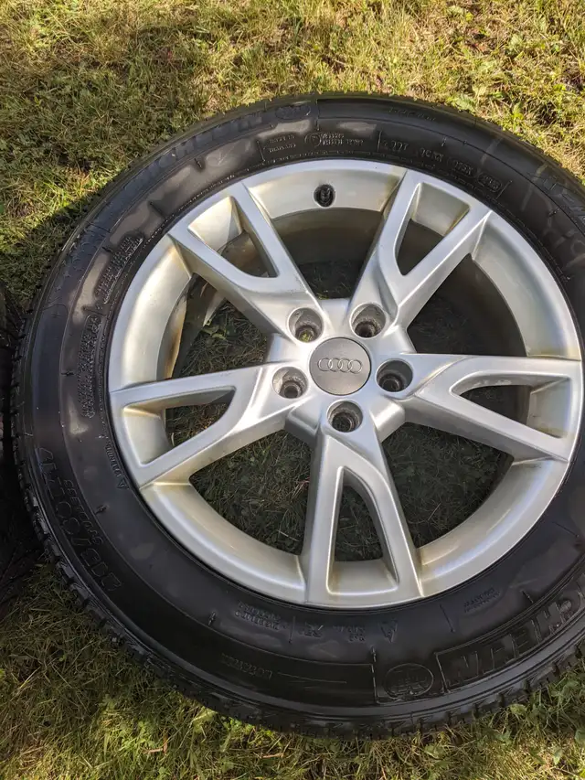 AUDI WINTER TIRES ON RIMS in Tires & Rims in Peterborough - Image 3