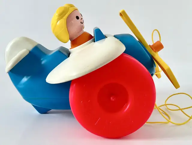 Vintage 1980. Avion Collection FISHER PRICE #171 USA63417655491457123