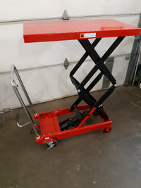 Lift table 770 lb capacity 52" from ground, lift truck, palletja