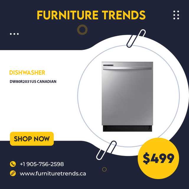 Huge Sales on Dishwasher Starts From $499.99 in Dishwashers in Belleville