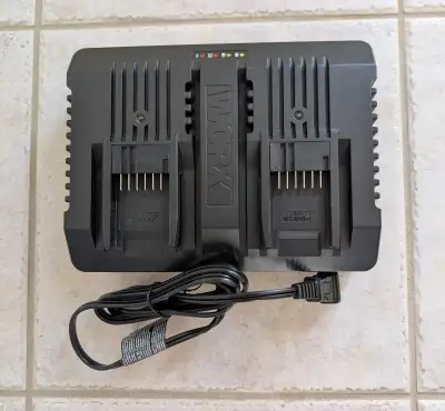 WORX Power Share 20V Lithium-ion Dual Port Charger, View more