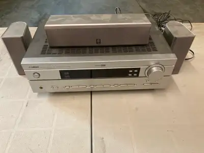 Yamaha receiver/ speakers, View more
