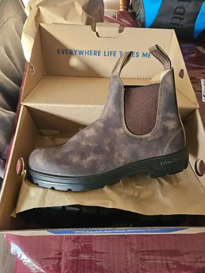 Blundstones new in box, View more