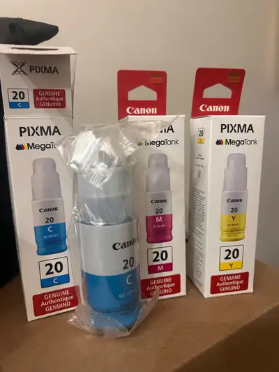 Canon Pixma ink (new unopened), View more