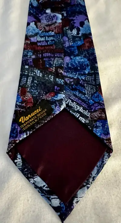 Vanucci  Silk Tie- #99 Wayne Gretzky The Great One, View more