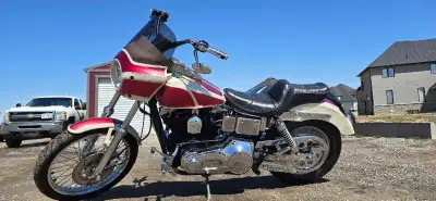 97 fxd fresh paint runs great ready to ride Will entertain trades or cash offers