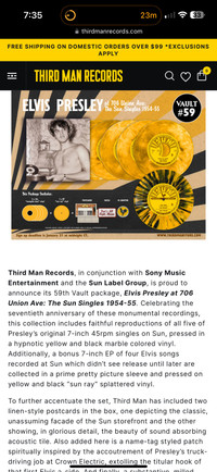 Third Man Records Vaults .. brand new in mailers